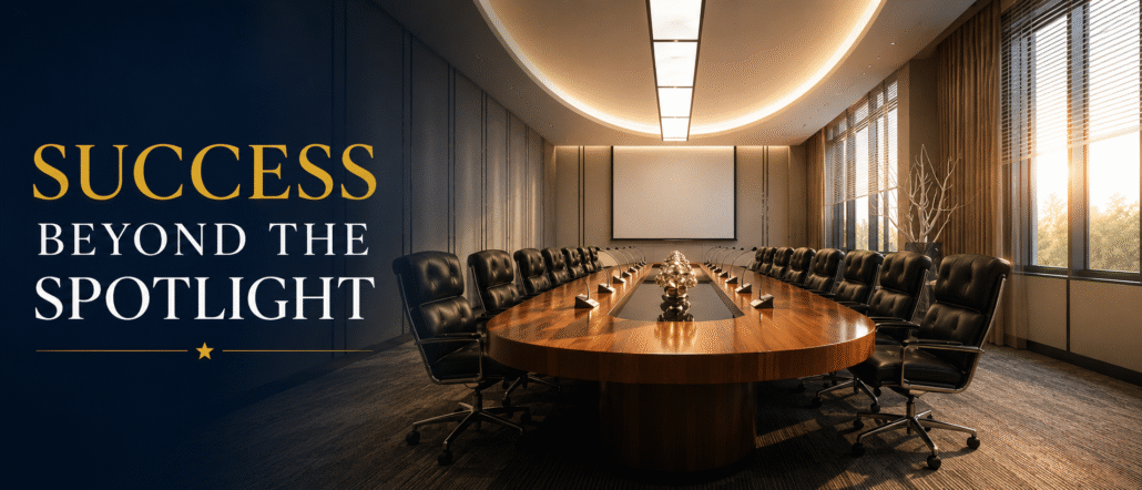 Success Beyond The Spotlight